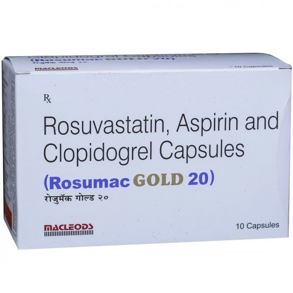 MACLEODS PHARMACEUTICALS Rosumac Gold 20Mgtab (10 Tab)