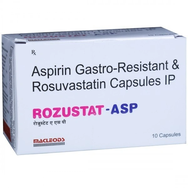 MACLEODS PHARMACEUTICALS Rozustat Asp 75/10Mg Cap (10 Cap)