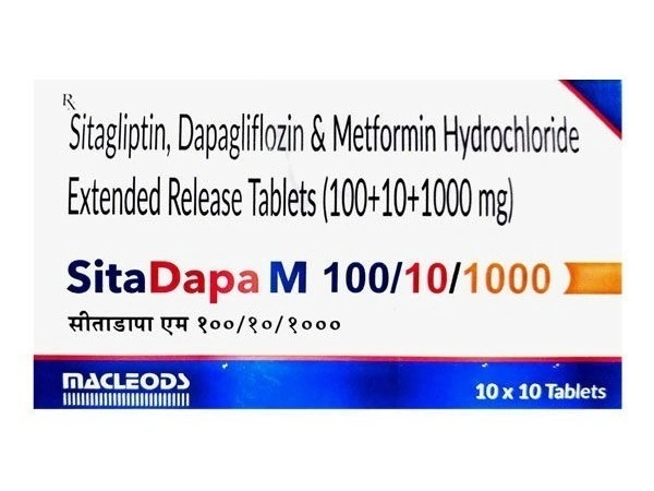 MACLEODS PHARMACEUTICALS Sitadapa M 1000Mgtab (10 Tab)