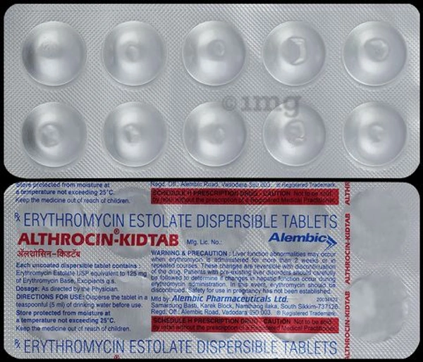 ALTHROCIN 125MG KID                     
