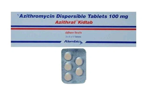 AZITHRAL KID TAB (5 TAB)