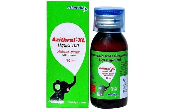 AZITHRAL XL 100MG SYRUP (30 ML)