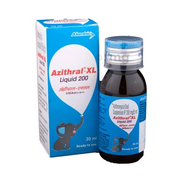 AZITHRAL XL 200MG SYRUP 