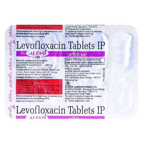 Alevo 500 Mg Tab(10 Tab)