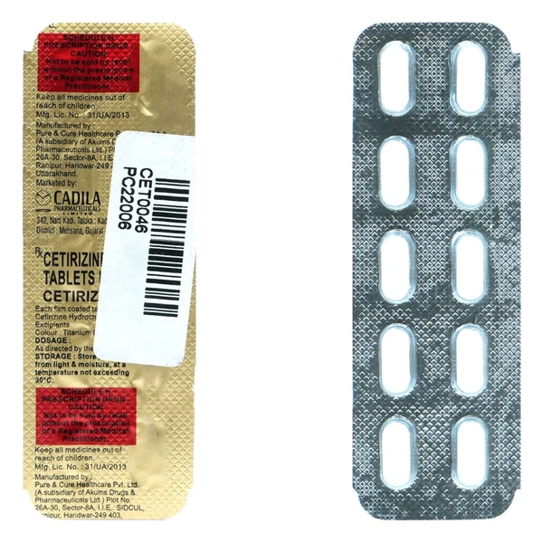 Cetiriz Tab(10Tab)