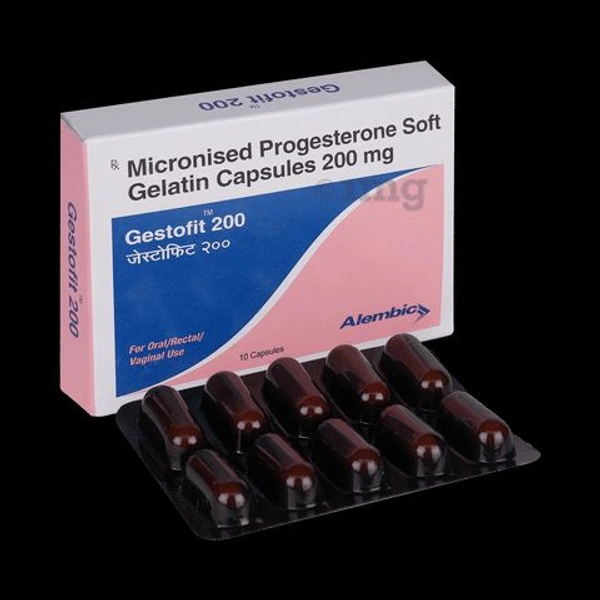 GESTOFIT 200MG CAP (10 CAP)