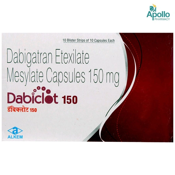 Dabiclot 150 Mg Cap(10Cap)