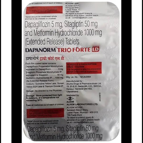 Dapanorm Trio Forte LD Tab