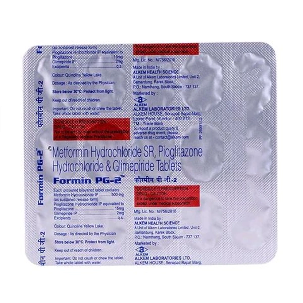 Formin Pg 2 Mg Tab(15Tab)