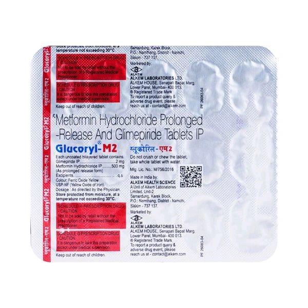 Glucoryl M2 Tab(15 Tab)