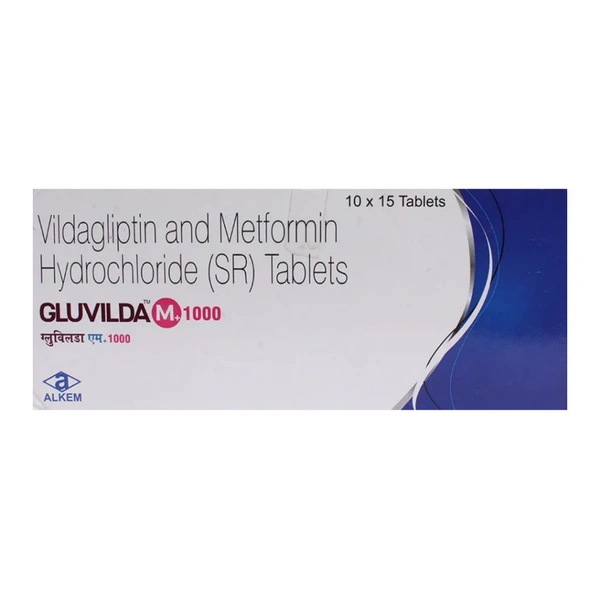 Gluvilda M 1000 mg Tab(15 Tab)