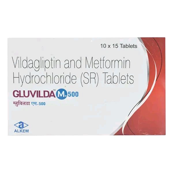 Gluvilda M 500 mg Tab(15 Tab)