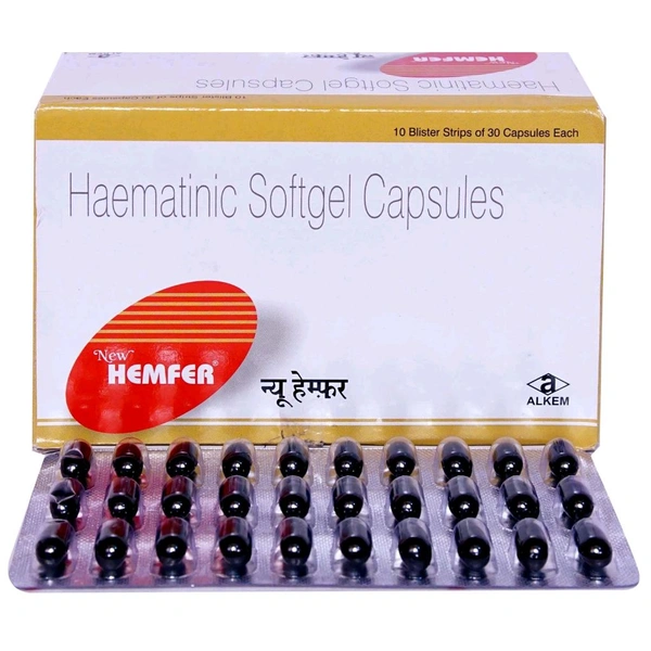Hemfer Soft Gel Cap(30 Cap)