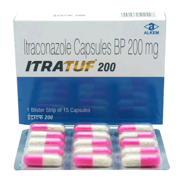 Itratuf 200 Mg Cap(15 Cap)
