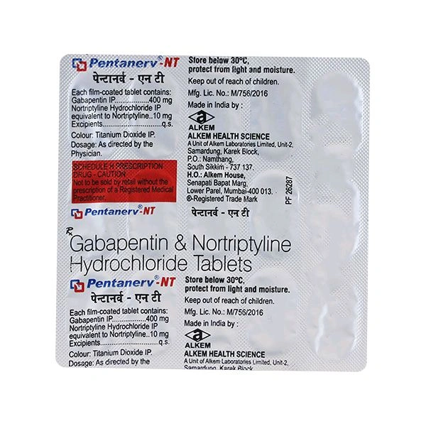 Pentanerv NT 400 Mg Tab(15 Tab)