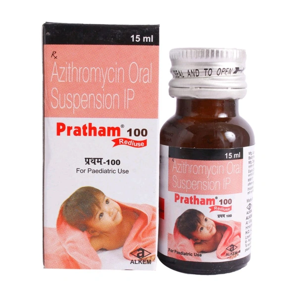 Pratham 100 Mg Syrup 
