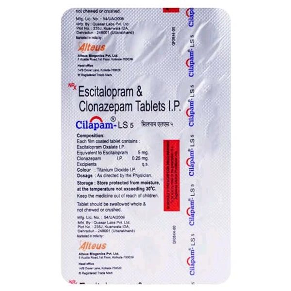 Cilapam Ls 5Mg Tab (15Tab)