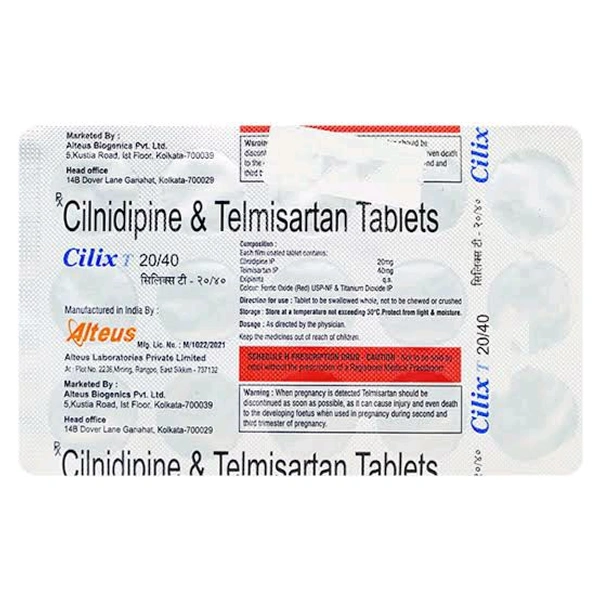 Cilix T 20/40 Mg Tab (15Tab)