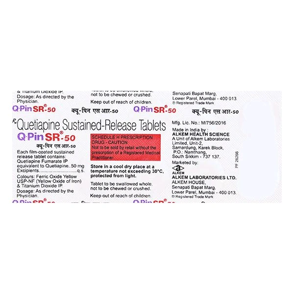 Q Pin 50 Mg Tab(10 Tab)