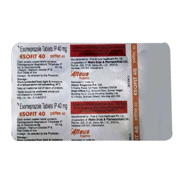 Esofit 40Mg Tab (15Tab)