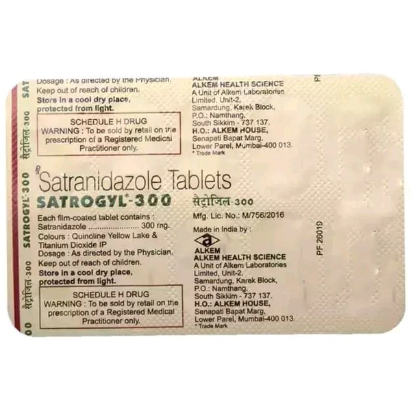 Satrogyl 300 Mg Tab(10 Tab)
