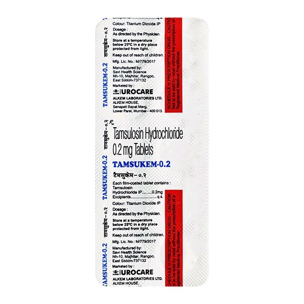 Tamsukem 0.2 Mg Tab(15 Tab)