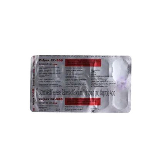 Valpex CR 500 Mg Tab(10 Tab)