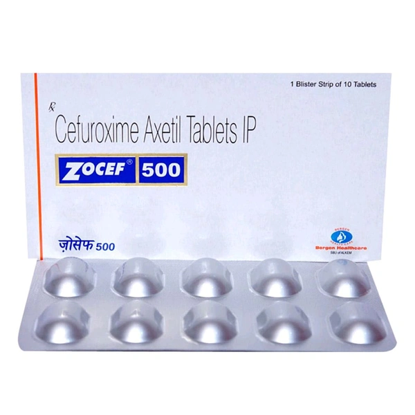 Zocef 500 Mg Tab(10 Tab)