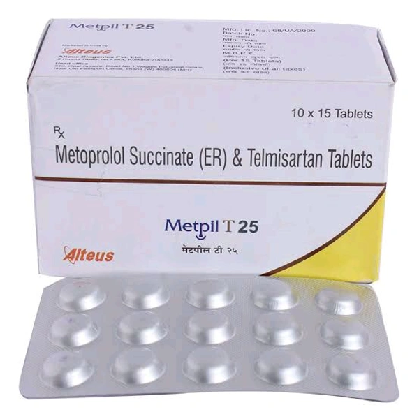 Metpil T 25Mg Tab (15Tab)