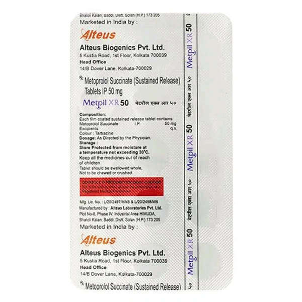 Metpil XR 50Mg Tab (15Tab)