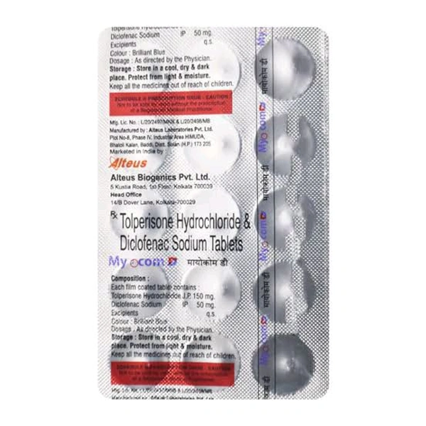 Myocom D Tab (15Tab)