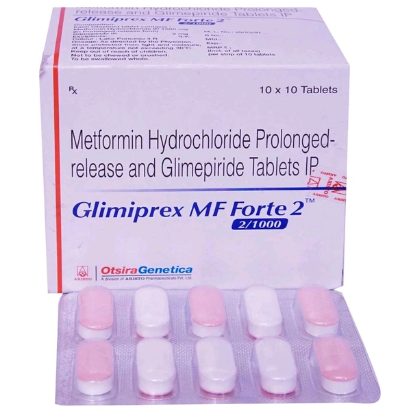 Glimiprex MF Forte 2/1000 Mg Tab(10 Tab)
