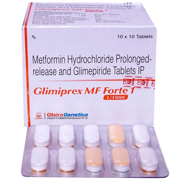 Glimiprex MF Forte 1/1000 Mg Tab(10 Tab)