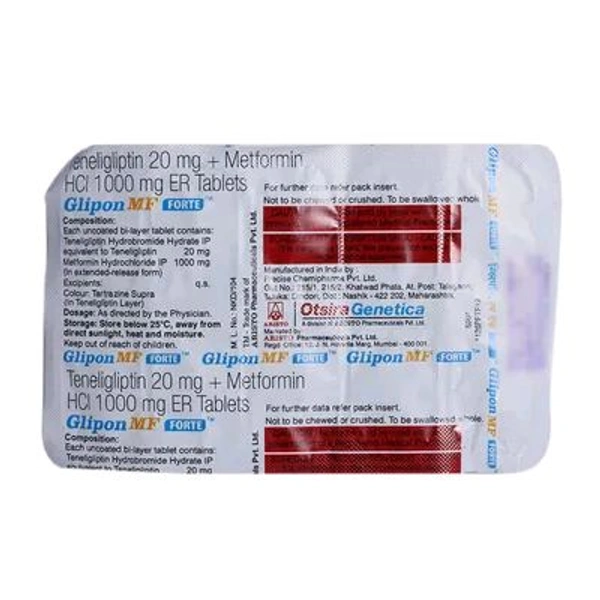 Glipon MF Forte Tab(10 Tab)
