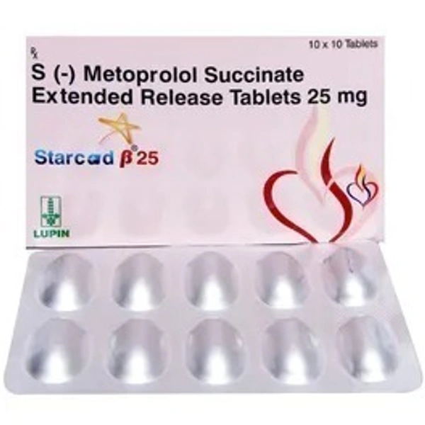 LUPIN Starcad B 25Mgtab (10 Tab)