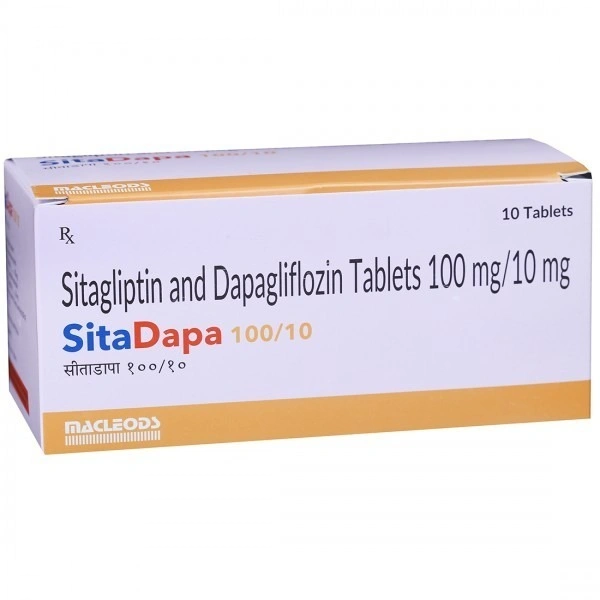 MACLEODS PHARMACEUTICALS Sitadapa 100/10Mgtab (10 Tab)