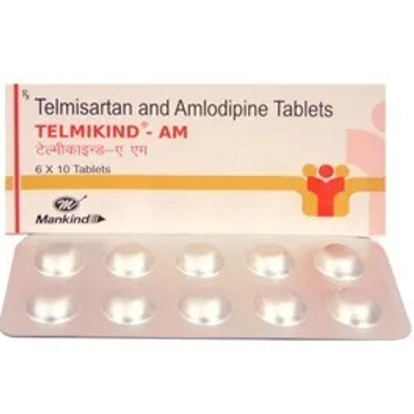 MANKIND PHARMA Telmikind Am 40Mgtab (10 Tab)