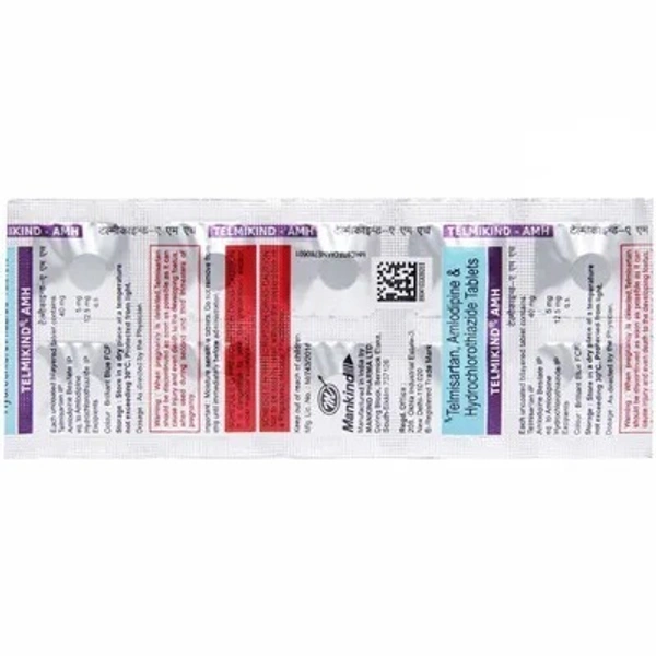 MANKIND PHARMA Telmikind Amh Tab (10 Tab)