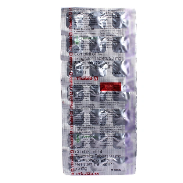 LUPIN Ticabid A 90/75 Kit (10 Tab)