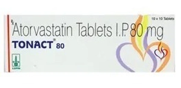 LUPIN Tonact 80Mgtab (10 Tab)