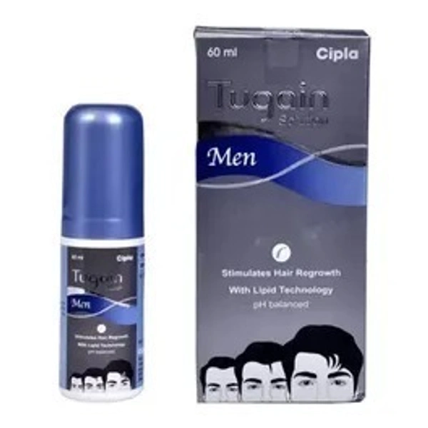 CIPLA LTD. Tugain Men 5% Solution (60 Ml)