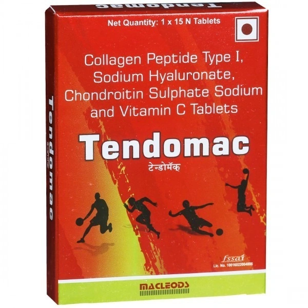 MACLEODS PHARMACEUTICALS Tendomac Tab (15 Cap)