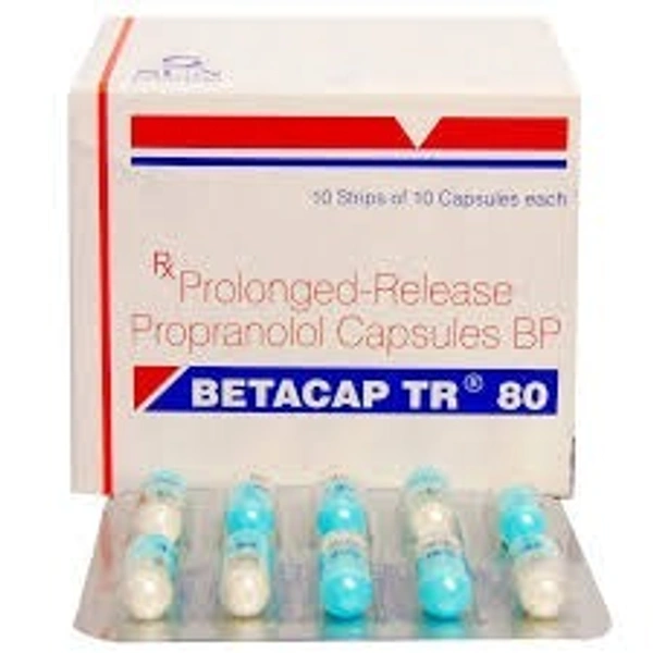 SUN PHARMA Betacap Tr 80Mg Cap (10 Cap)