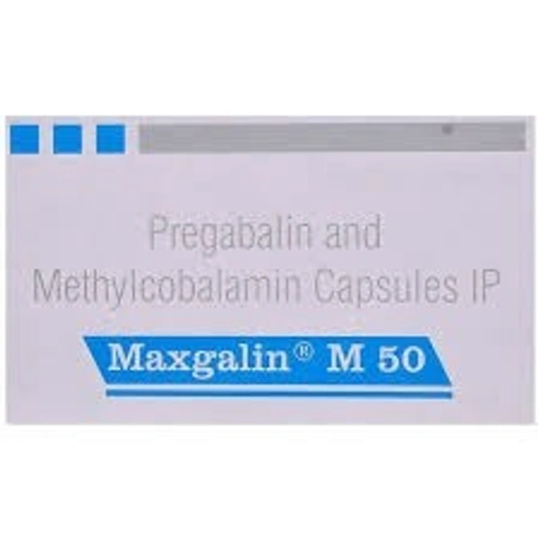 SUN PHARMA Maxgalin M 50Mg Cap (10 Tab)