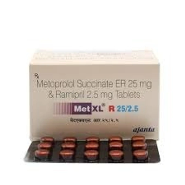 Ajanta Pharma Limited Met Xl R 25/2.5Mgtab (15 Tab)