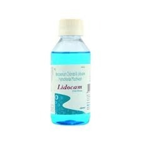 Ajanta Pharma Limited Lidocam Mouth Wash (120 Ml)