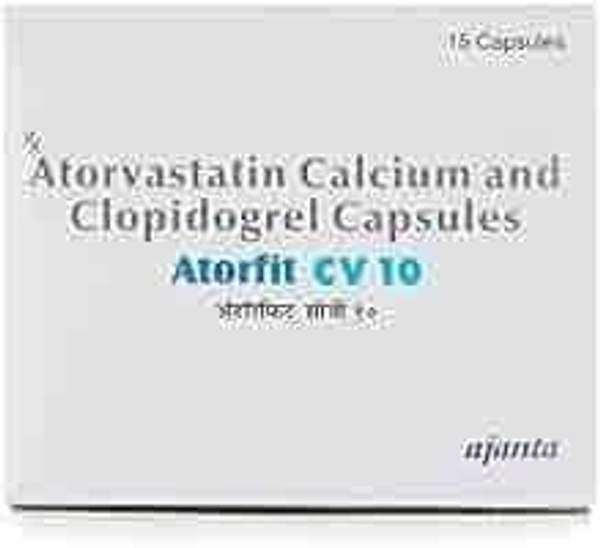 Ajanta Pharma Limited Atorfit Cv 10Mgcap (15 Cap)
