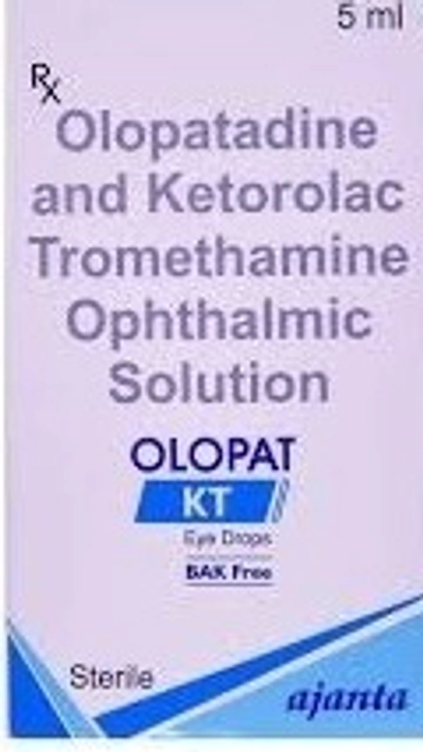 Ajanta Pharma Limited Olopat Kt Eye Drop