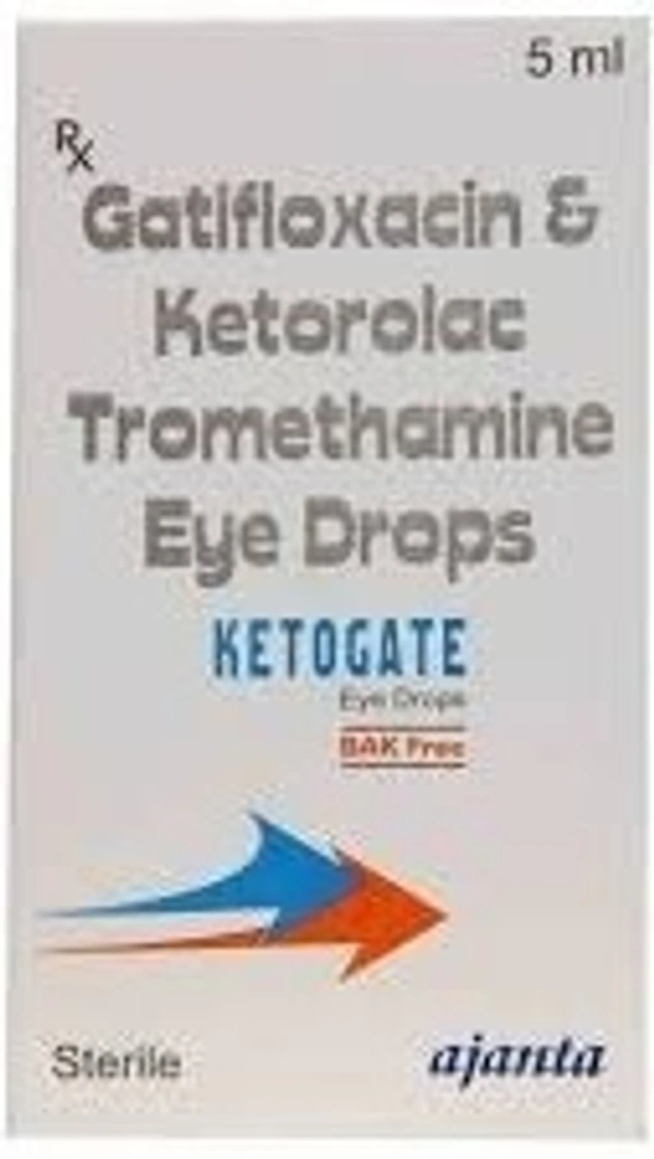 Ajanta Pharma Limited Ketogate Eye Drops (5 Ml)