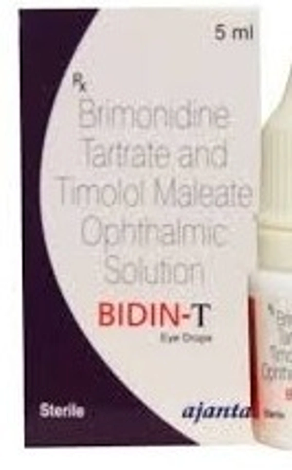 Ajanta Pharma Limited Bidin T Eye Drops (5 Ml)